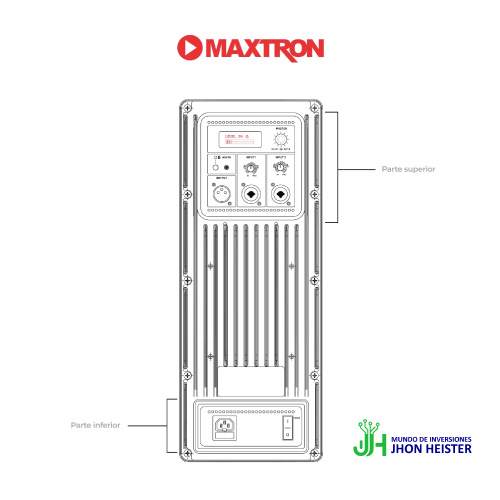Parlante Semi-Profesional 15" Evolution Pro Max MX3000PRO - Imagen 3
