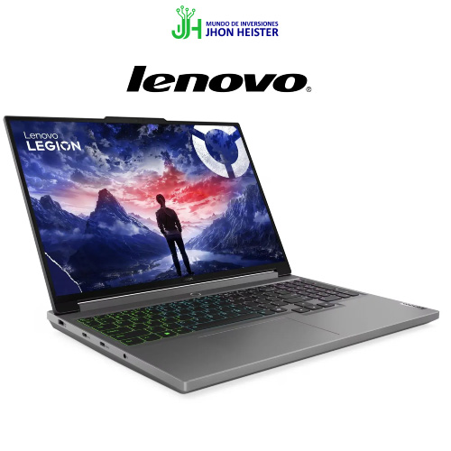 Laptop Lenovo Legion 5 16IRX9 16” WQXGA, Core i9-14900HX, Ram 16GB, SSD 512GB, Rtx 4070 8GB, Win 11 - Imagen 2
