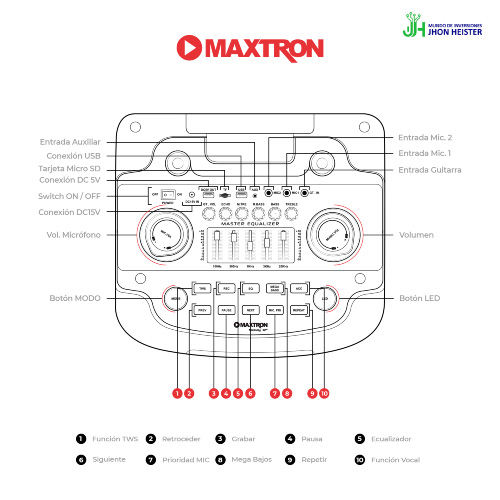 Melody 12" x 2 - MX 1212LA (copia) - Imagen 4