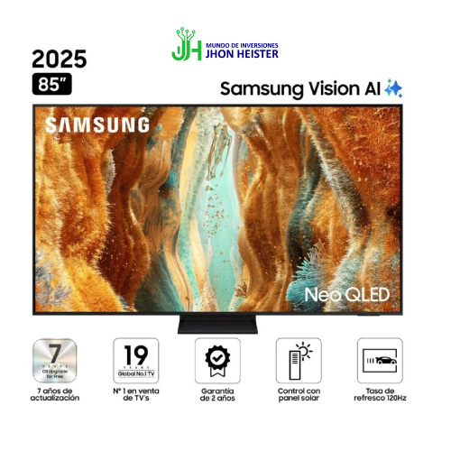 Televisor Samsung 85" QN70F Vision AI SmartTV(2025) Neo QLED Tizen 8.0 UHD 4K