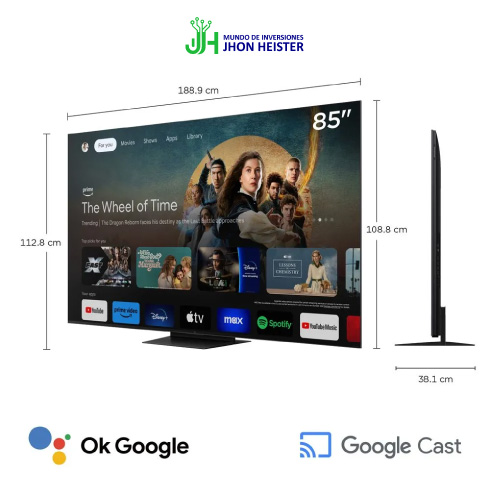 Televisor TCL 85C7K 85" 4K Premium QD Mini LED TV '25 - Imagen 2